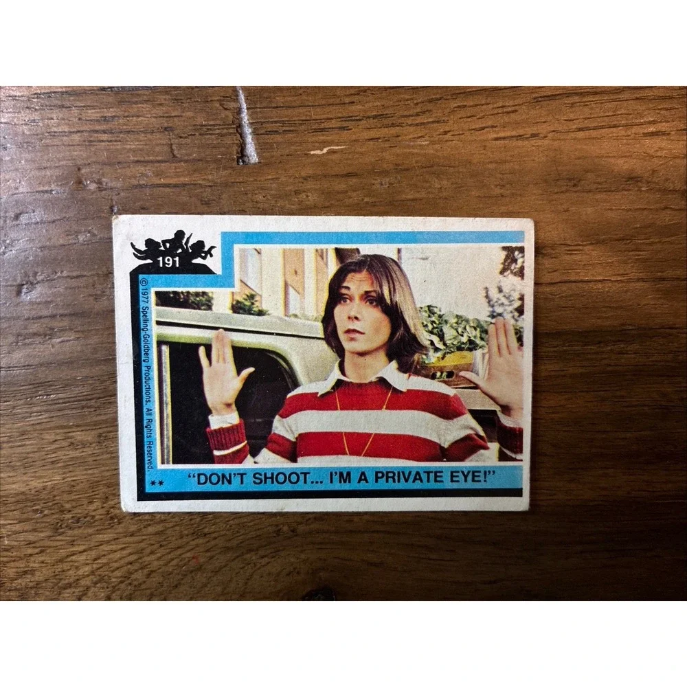 1977 Topps Charlies Angels Cards (Lot of 7) Cards (CA3)
